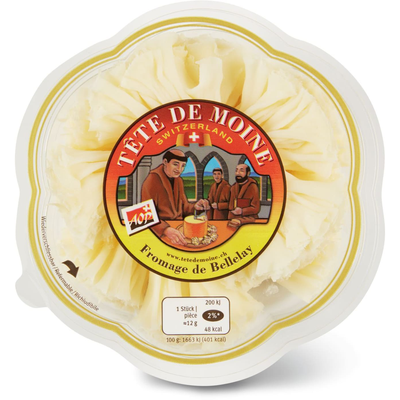 Tete De Moine Swiss Cheese