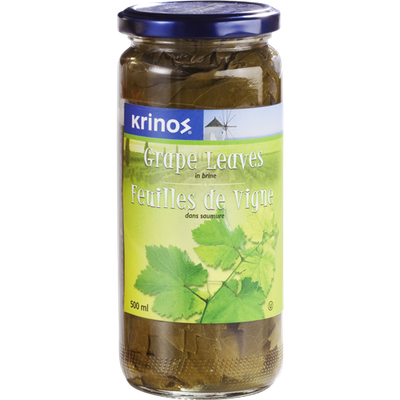 Krinos Grape Leaves in Brine 500ml