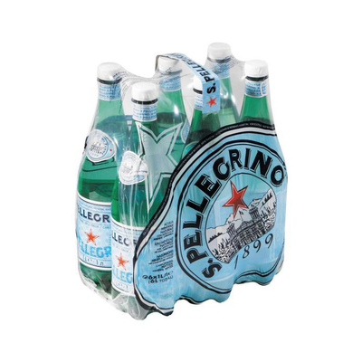 San Pellegrino Sparkling Mineral Water 6x1000ml