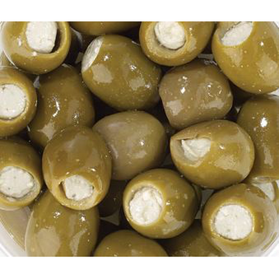 Green Olives Stuffed With Feta Cheese
