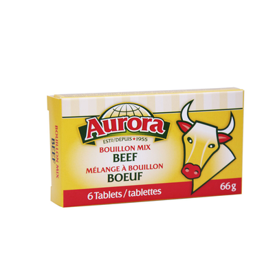 Aurora Beef Bouillon Cubes 66g
