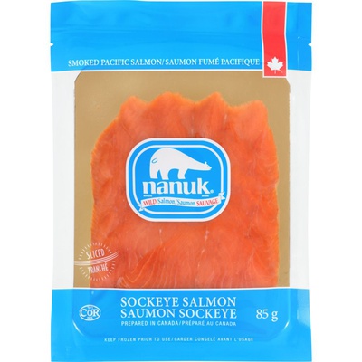 Nanuk Wild Smoked Salmon 85g