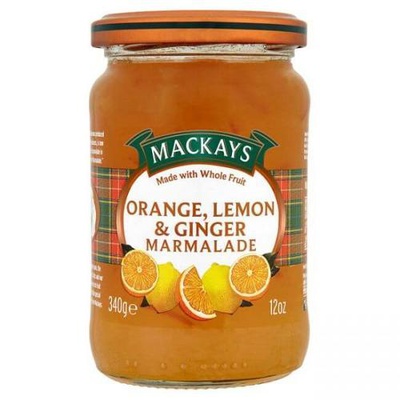 Mackays Orange, Lemon & Ginger Marmalade 340g