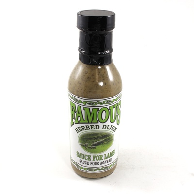 Famous Herbed Dijon New Zealand Lamb Sauce 375ml