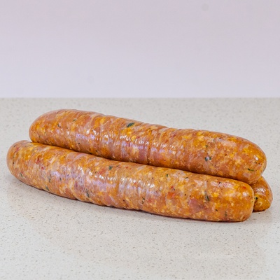 Hot Chicken Lemon Sausage in Store Made