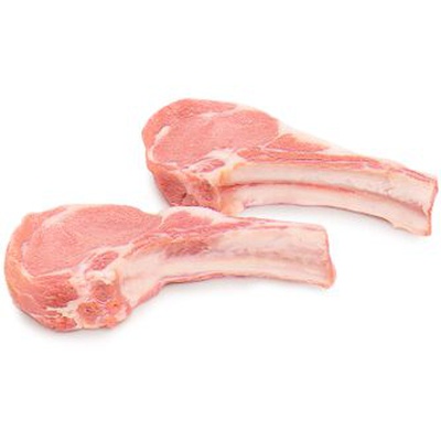 Cut Veal Chop Milk Fed