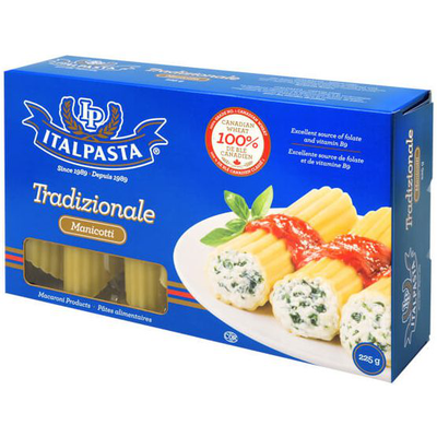 Italpasta Manicotti 225g