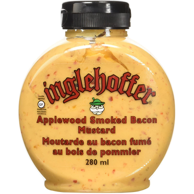 Inglehoffer Applewood Smoked Bacon Mustard 280ml
