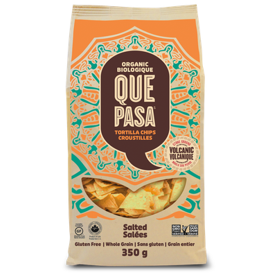 Que Pasa Organic Salted Tortilla Chips 350g