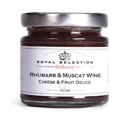 Belberry Royal Selection Rhubarb & Muscat Wine 130g