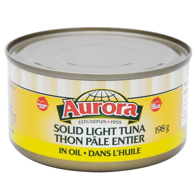 Aurora Tuna in Vegetable Oil 198g