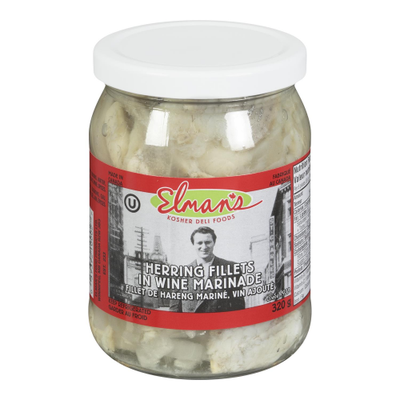 Elman's Herring Fillets in Wine 320g