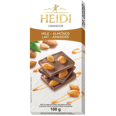 Heidi Milk Chocolate With Almond 100g