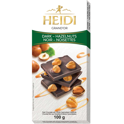 Heidi Dark Chocolate With Hazelnut 100g