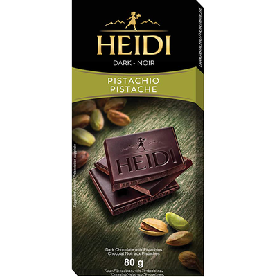 Heidi Dark Chocolate With Pistachio 80g