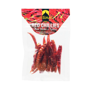 De Siam Dried Red Chillies 6g
