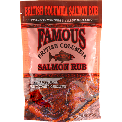 Famous British Columbia Salmon Rub 100g