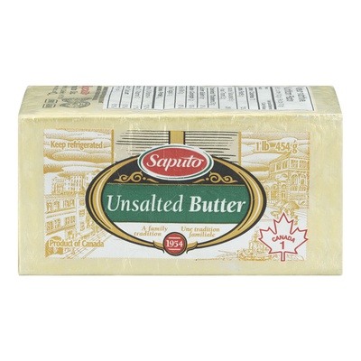 Saputo Unsalted Butter 454g