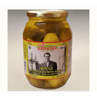 Elman's Whole Dill Pickles 1L