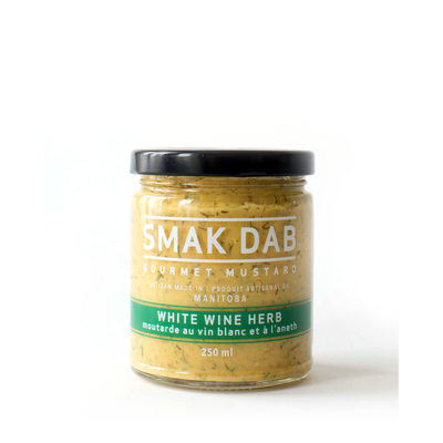 Smak Dab White Wine Herb Mustard 250ml