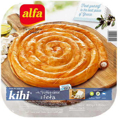 Alfa Kihi With Myzithra & Feta Cheese 800g