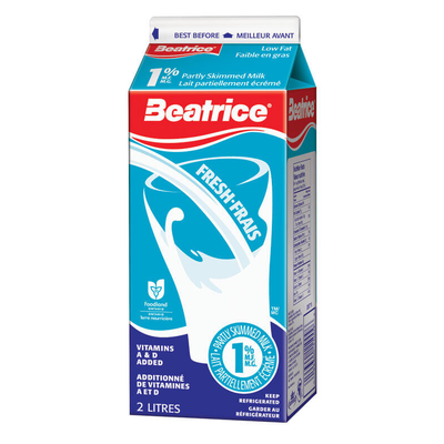 Beatrice 1% Milk 2L