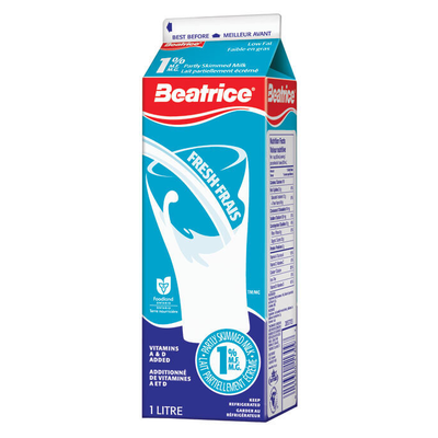 Beatrice 1% Milk 1L