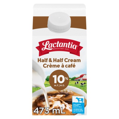 Lactancia Half and Half 10% Cream 473ml