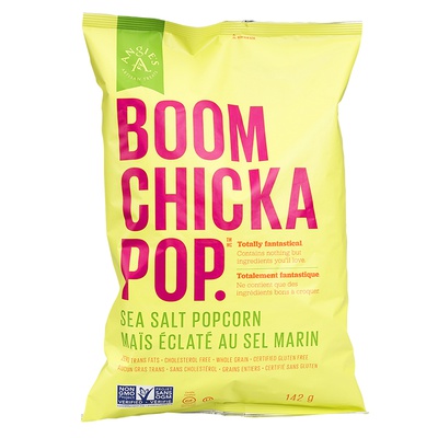 Angie's Boom Chicka Pop Sea Salt Popcorn 136g