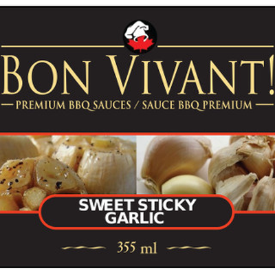 Bon Vivant Sweet 'N' Sticky Garlic Barbeque Sauce 355ml