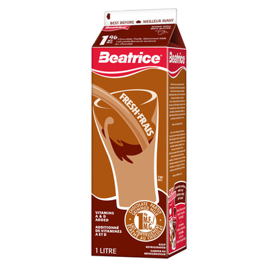 Beatrice 1% M.F. Chocolate Milk 1L