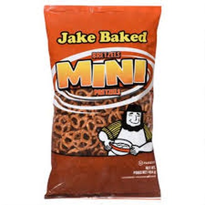 Jake Baked Mini Pretzels 454g