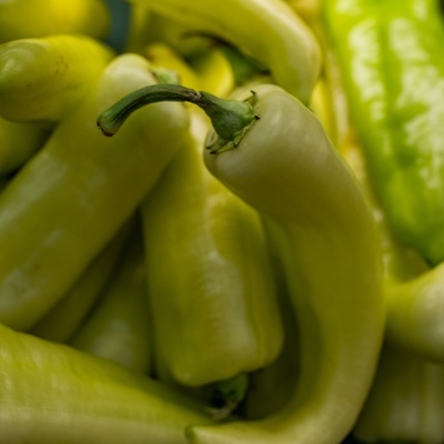 Hot Long Yellow Peppers