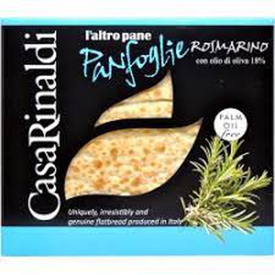 Casa Rinaldi Panfoglie Rosemary Flatbreads 100g