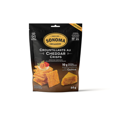 Sonoma Creamery Cheddar Crisps 64g
