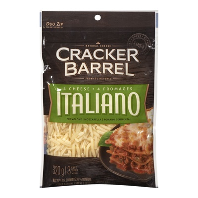 Crackerbarrel Italiano Cheese 320g