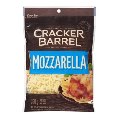 Crackerbarrel Mozzarella Cheese 320g