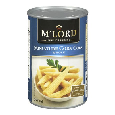 M'Lord Miniature Corn Cobs 398ml