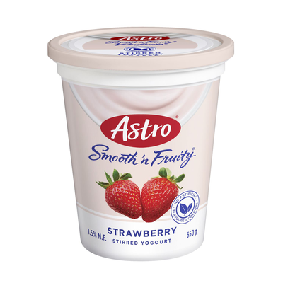 Astro Strawberry Yogurt 650g
