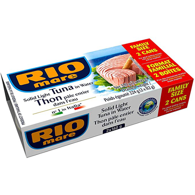 Rio Mare Tuna in Water 2 X 160g