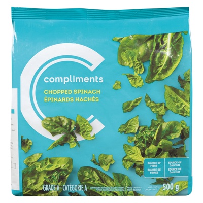 Compliments Frozen Spinach 500g