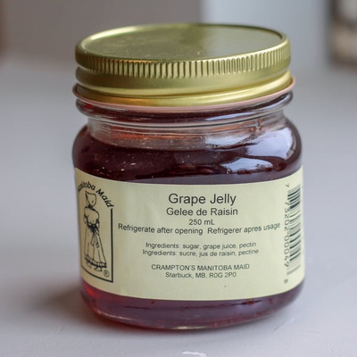 Crampton's Manitoba Maid Grape Jelly 250ml