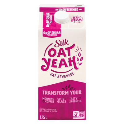 Silk Oat Yeah Unsweetened Oat Milk 1.75L