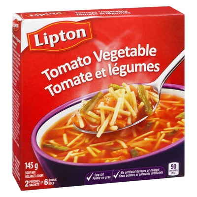 Lipton Tomato Vegetable Soup Mix 145g