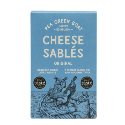 Pea Green Boat Orignal Cheese Sables Crackers 100G