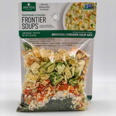 Frontier Soups Broccoli Cheddar Soup Mix 142G