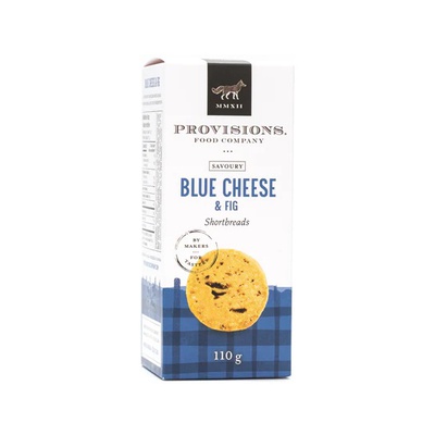 Provisions Blue Cheese & Fig Shortbreads Ontario 110g