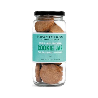 Provisions Double Ginger Shortbread Ontario 160g