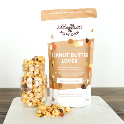 Utoffeea Peanut Butter Lovers Popcorn 240g
