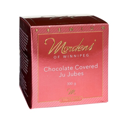 Mordens' Chocolate Covered Jujubes 300g